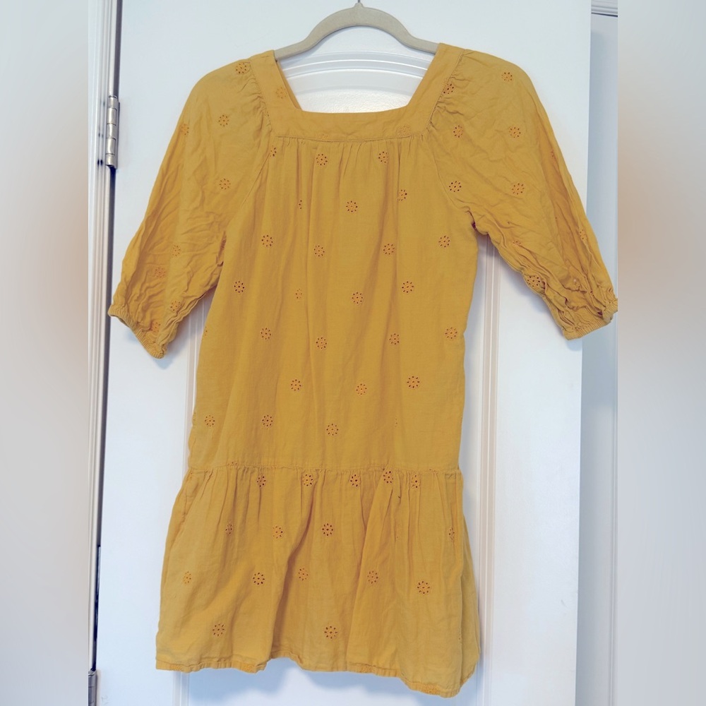 Yellow Summer Dress size kids Large (10-12)